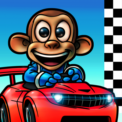 Взломанный Monkey Racing для Андроид