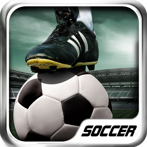 Взломанный Kick Flick Soccer Football для Андроид